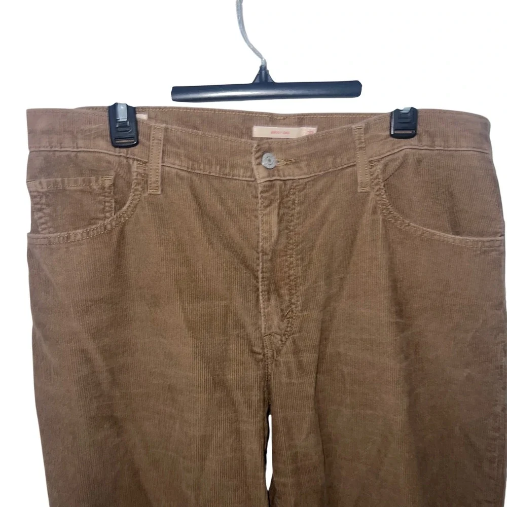 Levis Premium Baggy Dad Corduroy Pants Brown Tan W32 L30 A3494-0051 Mens